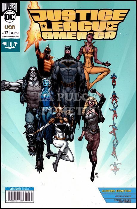 JUSTICE LEAGUE AMERICA #    55 - JUSTICE LEAGUE AMERICA 17